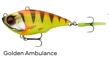 SG FAT VIBES XL 10CM 58G SINKING GOLDEN AMBULENCE