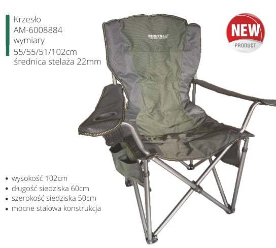 STOLICA SKLOPIVA JAKA ZELENA 55X55X51X102 MISTRALL