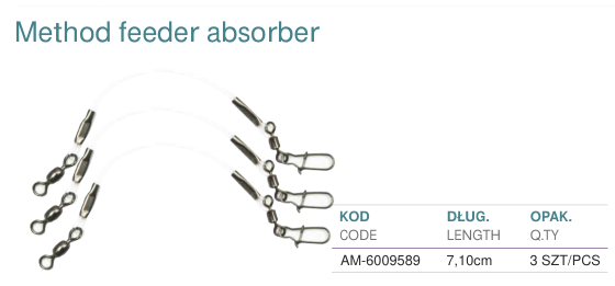 SISTEM METHOD FEEDER ABSORBER 10CM