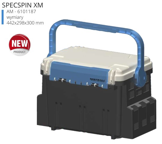 KUTIJA JAKA SPECSPIN XM 442x298x300 PLAVA MISTRALL