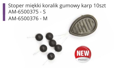 STOPER MEKANI GUMENI CARP M MISTRALL 10KOM