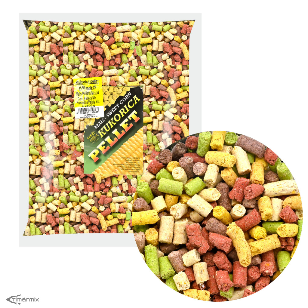 TIMAR CORN PELLET MIXED 2,50KG