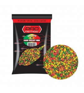 TIMAR PRO METHOD CARP PELLET 800g 1,5mm JAGODA KRILL